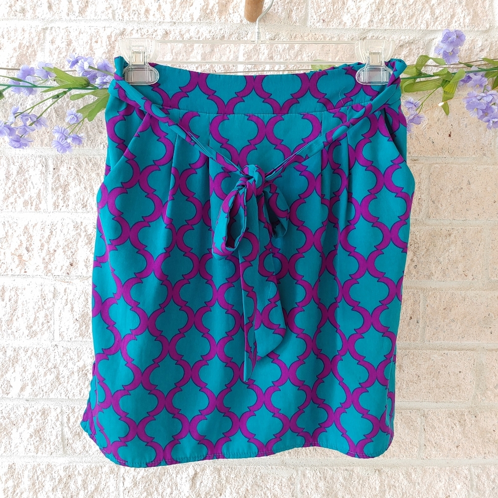 Patterned Skirt - image 3